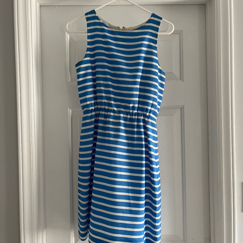 J Crew Size 0 Striped Dress